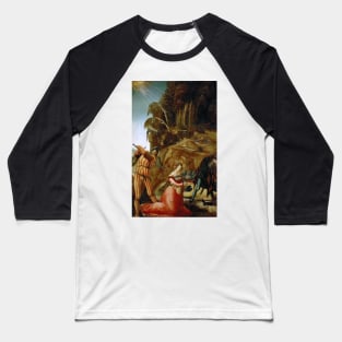 Beheading of Saint Catherine by Albrecht Altdorfer Baseball T-Shirt